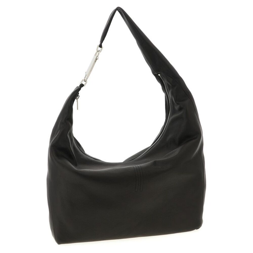 Rick Owens Black Calfskin Shoulder Women's Bag - Picture 2 of 4